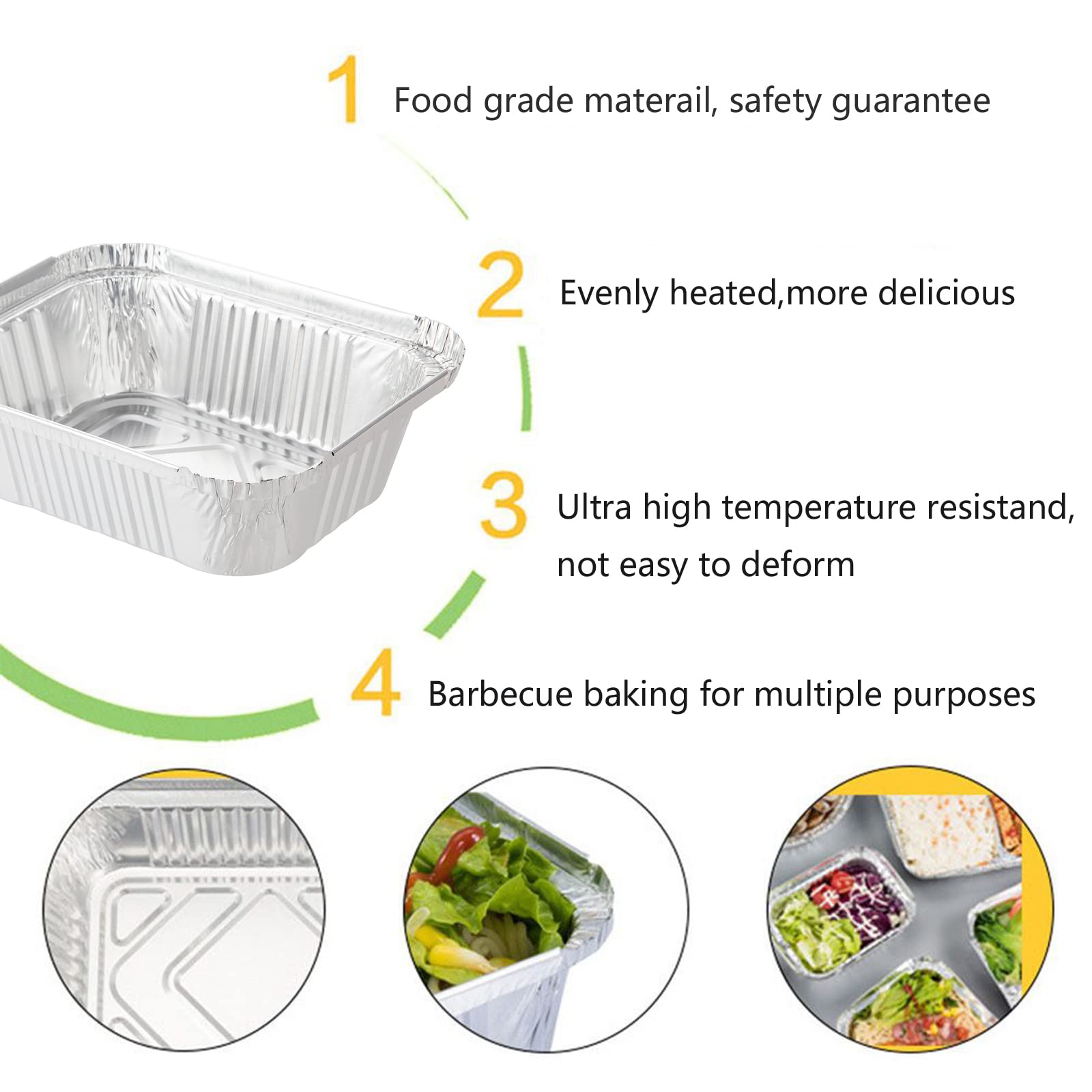 Waytiffer disposable containers simplify cleanup after parties or catering.