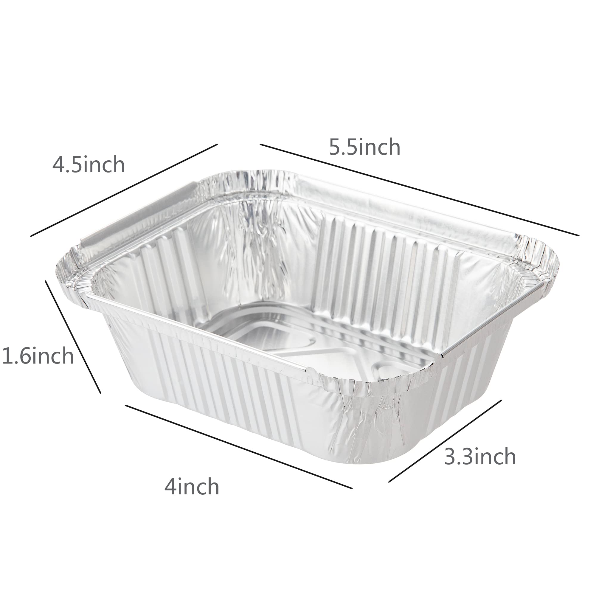 Waytiffer foil pan ready for baking and oven use with secure lid.