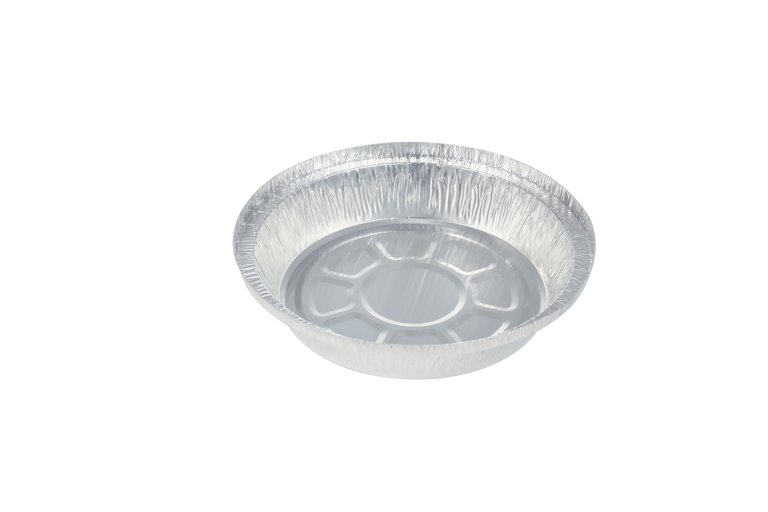 Close-up of Waytiffer foil pan showing sturdy construction.