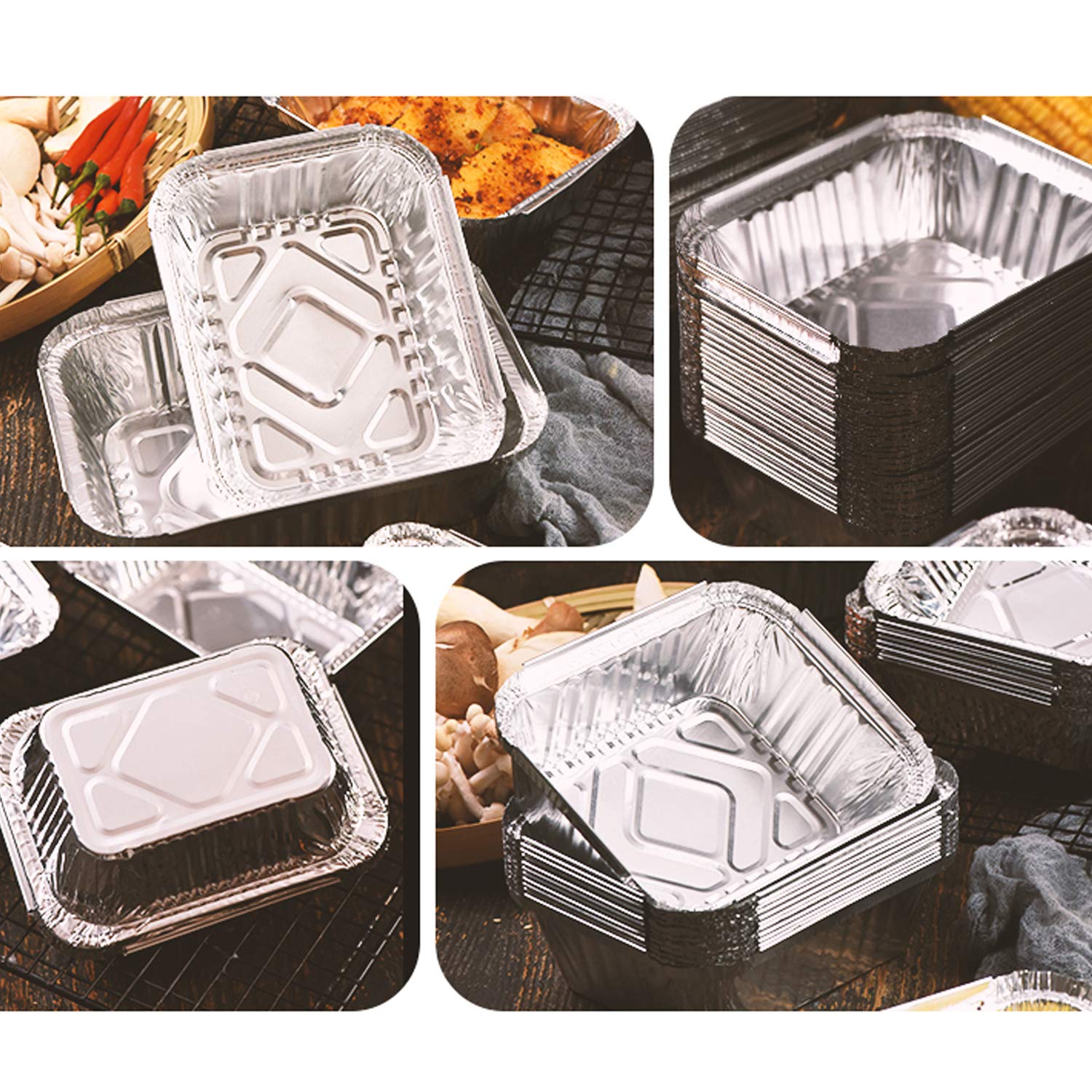Waytiffer loaf pans enable quick serving at parties and events.