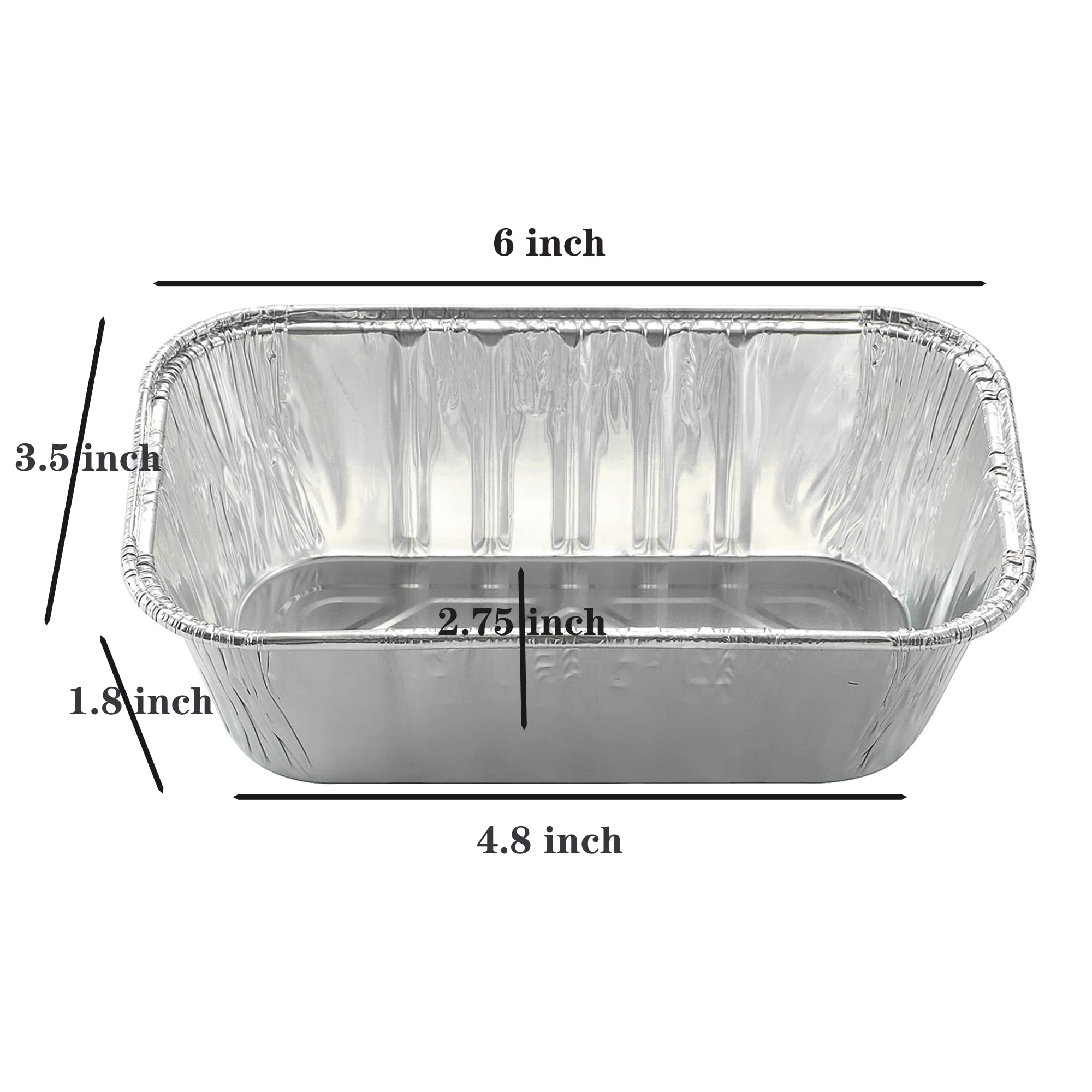 Waytiffer mini loaf pan 6 inch for easy portioned cakes or banana bread