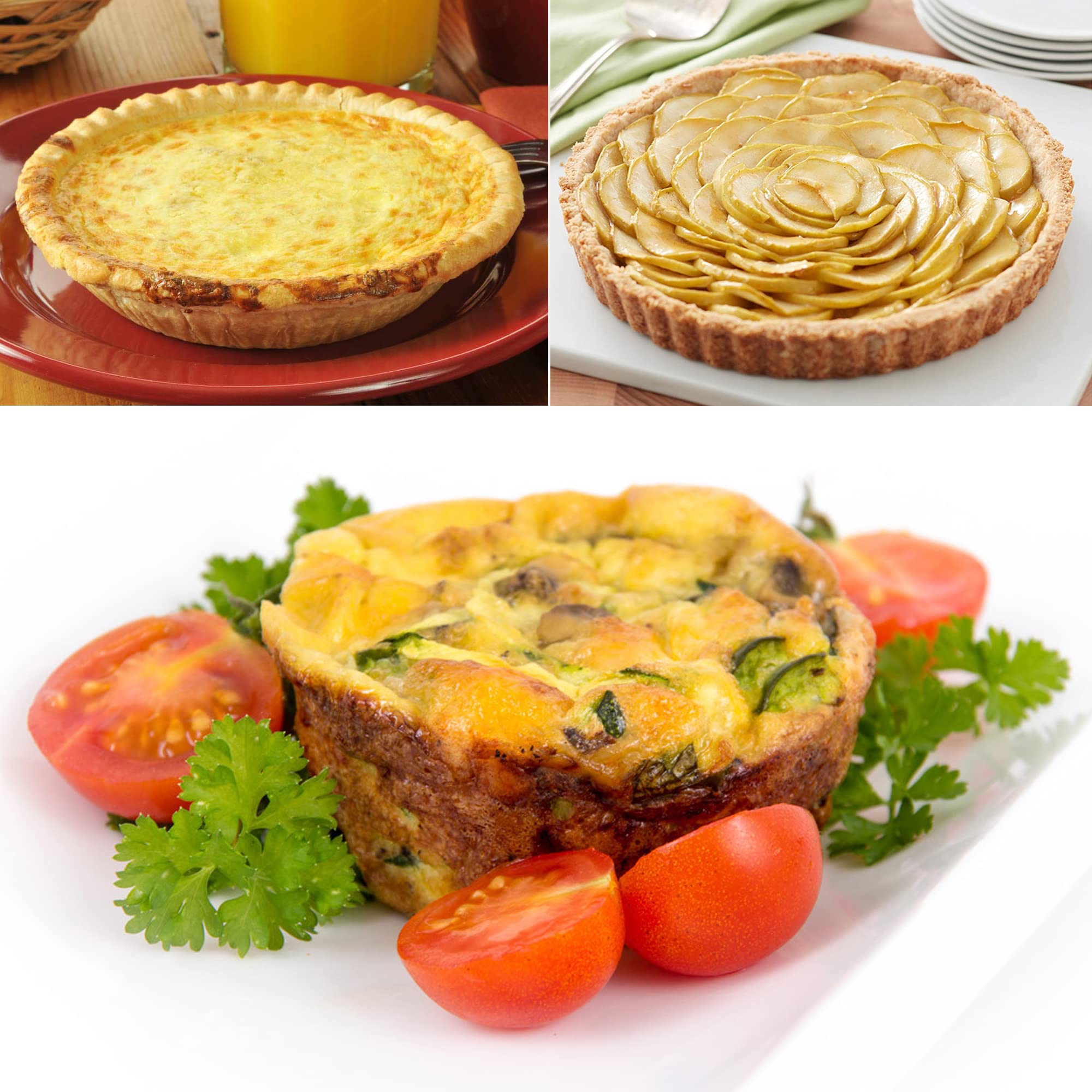 Waytiffer pie pans for picnics and outdoor events — easy serving