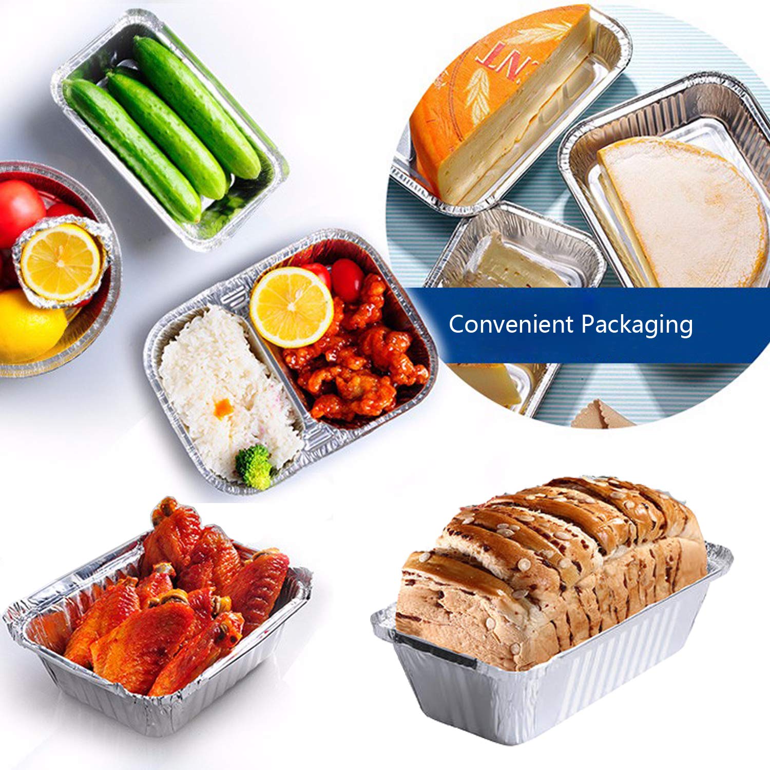 Waytiffer loaf pans for desserts and savory dishes, ready for oven or stove