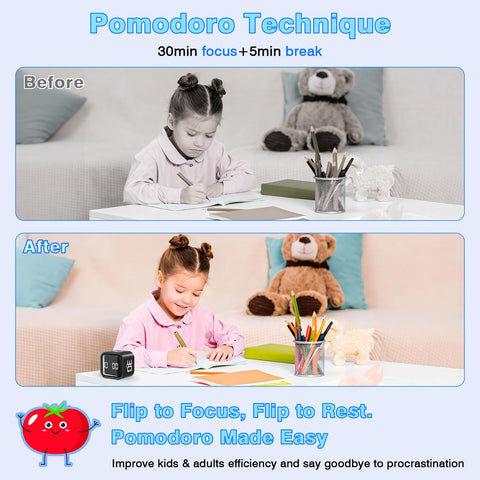 Wbacon ADHD focus timer designed for classroom or home study