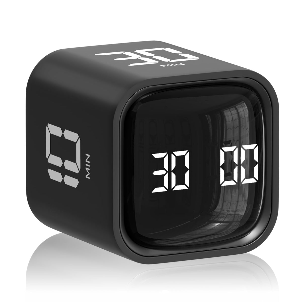 Wbacon Cube Pomodoro Timer on a desk for focused study sessions