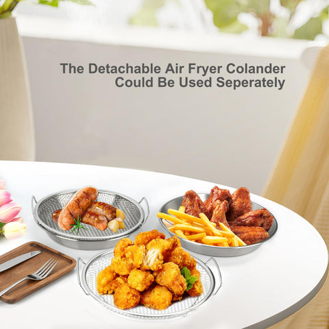 WBJKZJD rust-resistant, dishwasher-safe filter tray for quick cleanup.