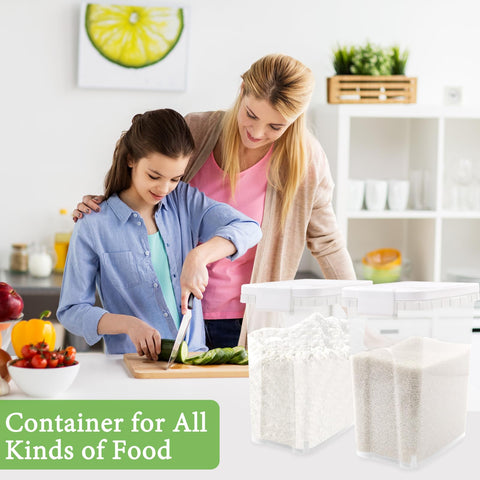 WBKTOOL BPA-free flour container for safe dry storage.