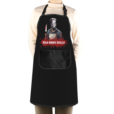 WCGXKO Horror Michael apron gift idea for fans and costume-inspired events.