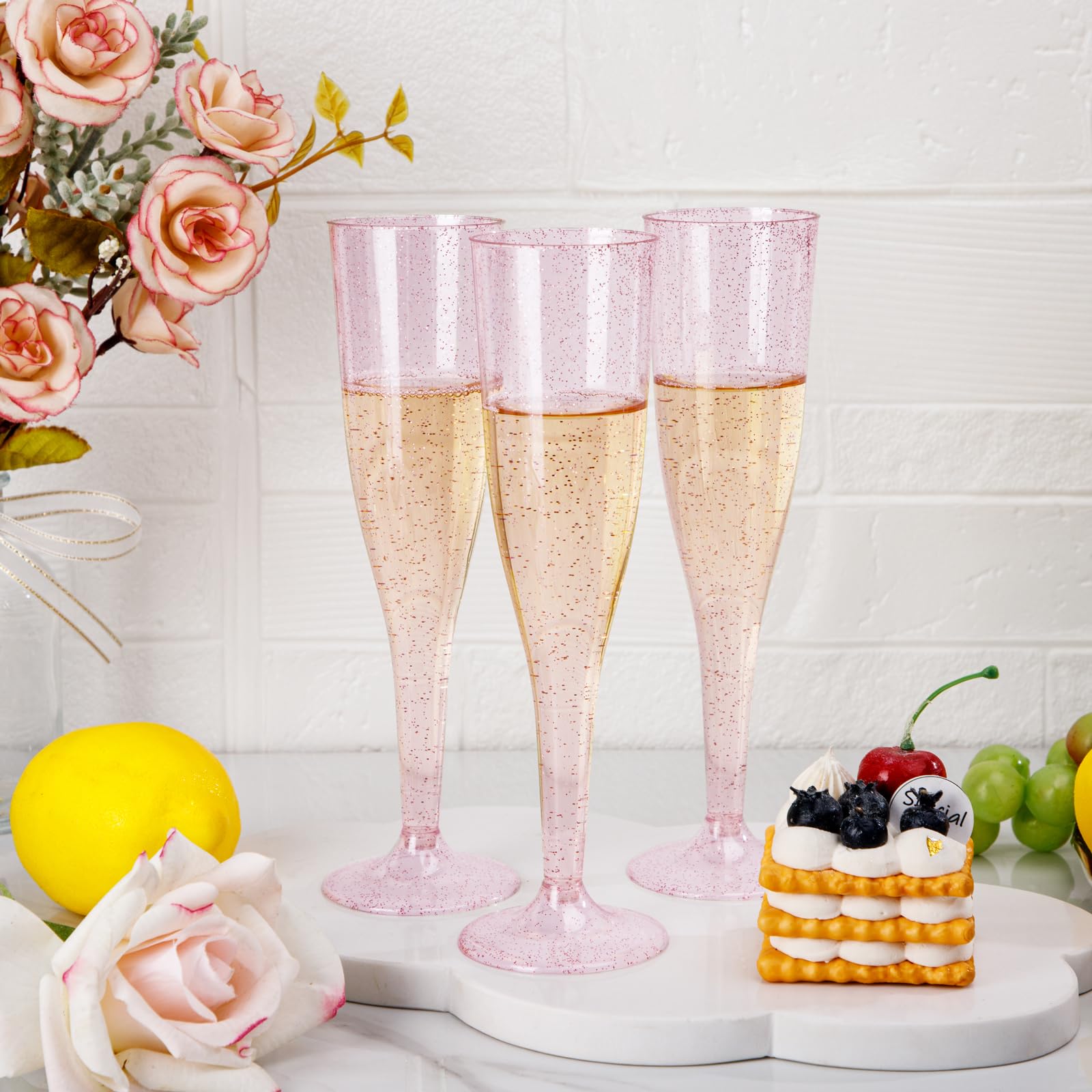 WDF heavy-duty plastic for safe serving at weddings and parties.