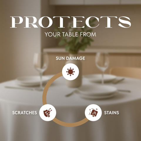 Wealuxe wrinkle-resistant fabric keeps presentation neat.