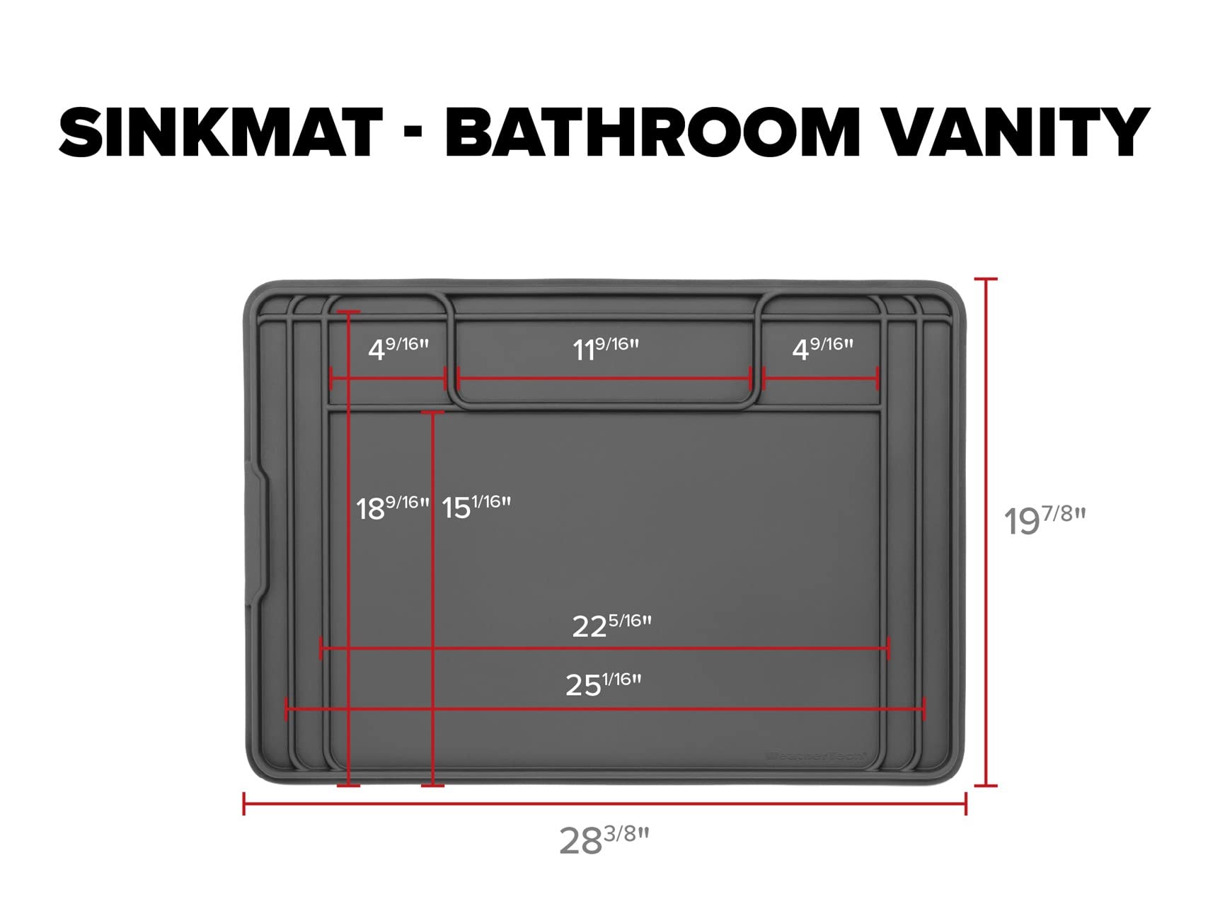 WeatherTech SinkMat designed in America with a lifetime warranty