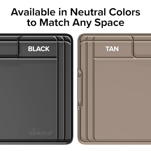 WeatherTech SinkMat helps organize under-sink space effectively.
