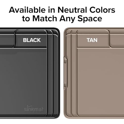 WeatherTech SinkMat helps organize under-sink space effectively.