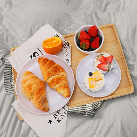 Webacoo bamboo tray highlighting ergonomic handles for secure grip