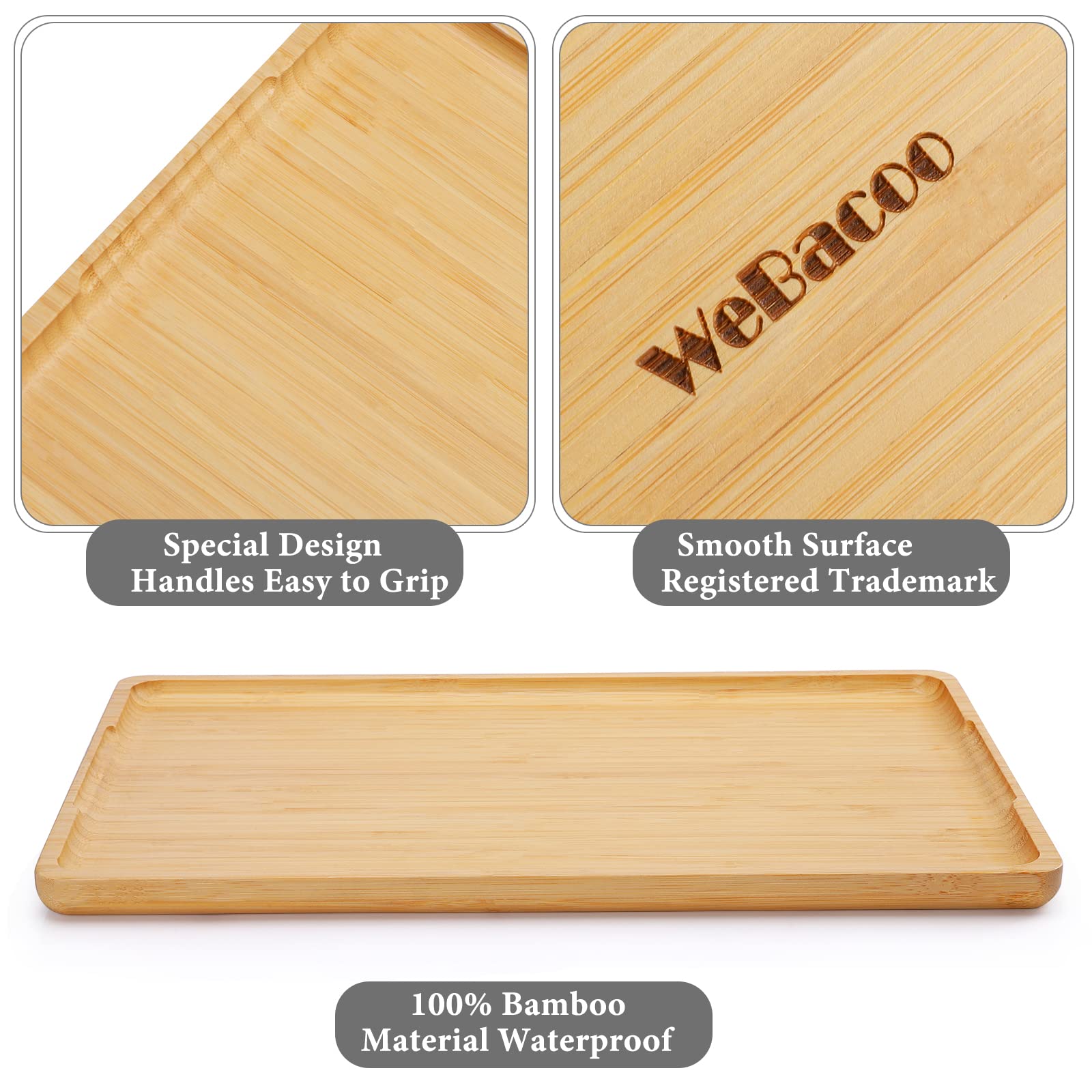 Webacoo bamboo tray in gift-ready packaging for gifting occasions