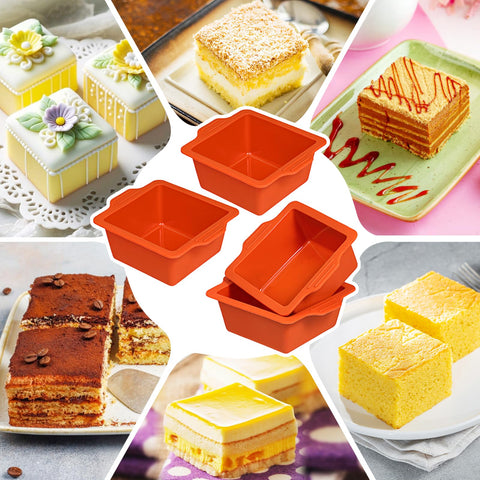 Webake dishwasher-safe pans for easy cleaning.