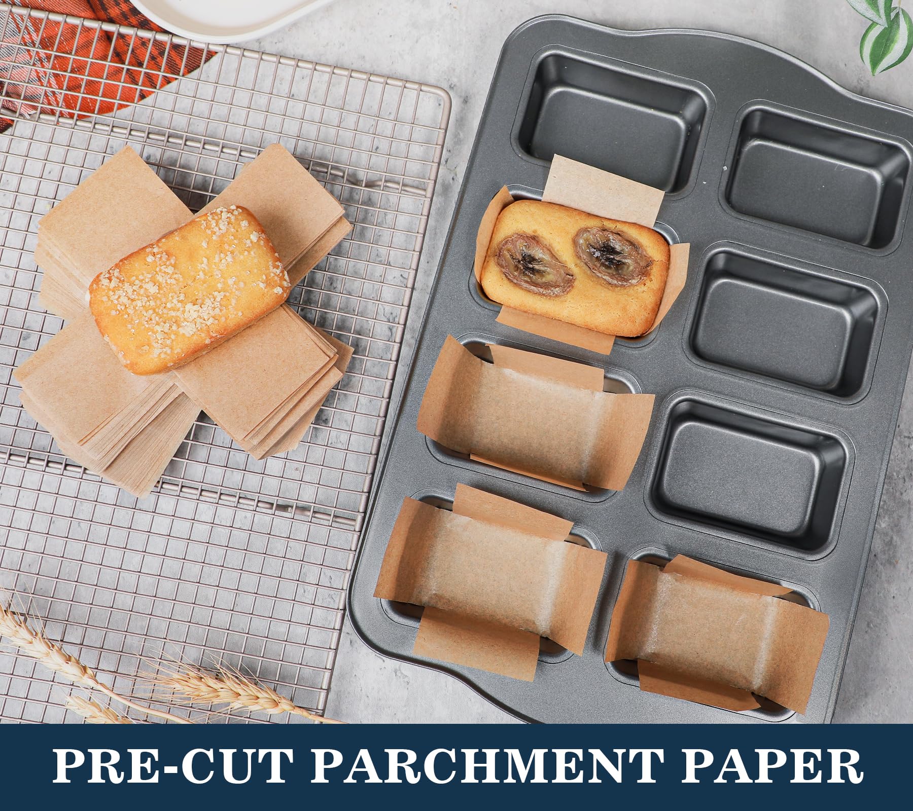 Webake ergonomic handles aid lifting hot loaves safely.
