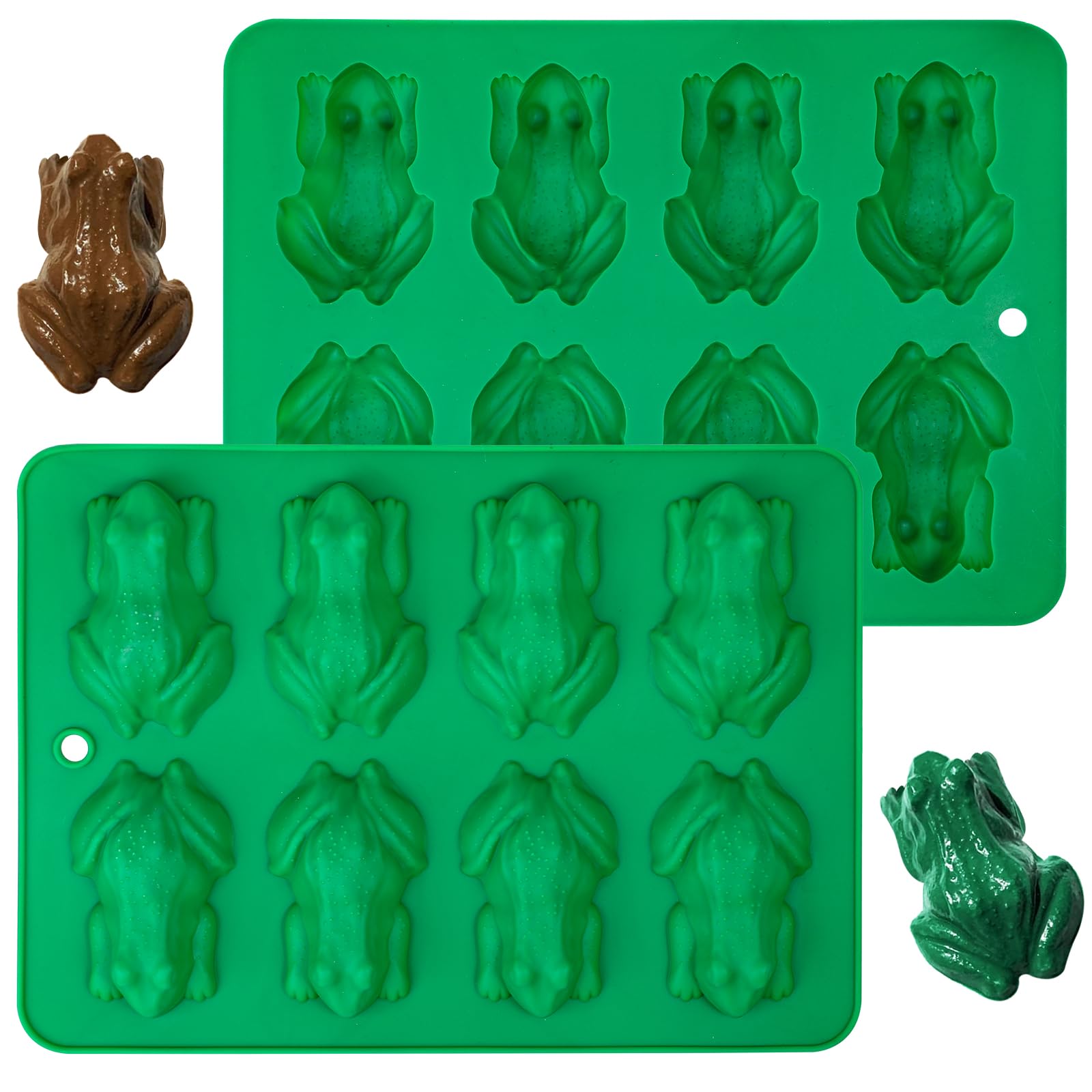 Webake frog mold fat bombs offer keto-friendly bite-sized treats.