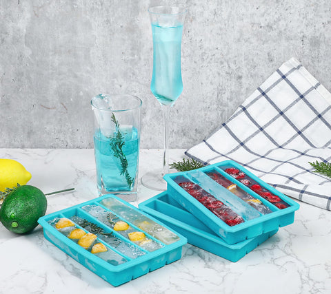 Webake cubes infused with fruit or juice for flavorful, customized ice.