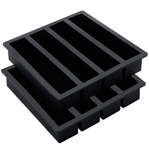Webake silicone ice cube trays with long sticks for cocktails and whisky, easy release design.