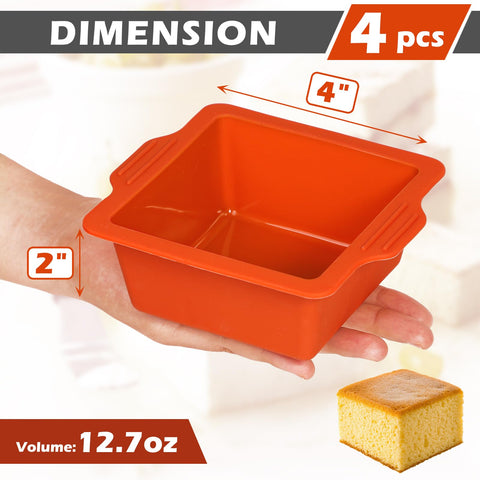 Webake silicone molds for jelly and soap crafting.