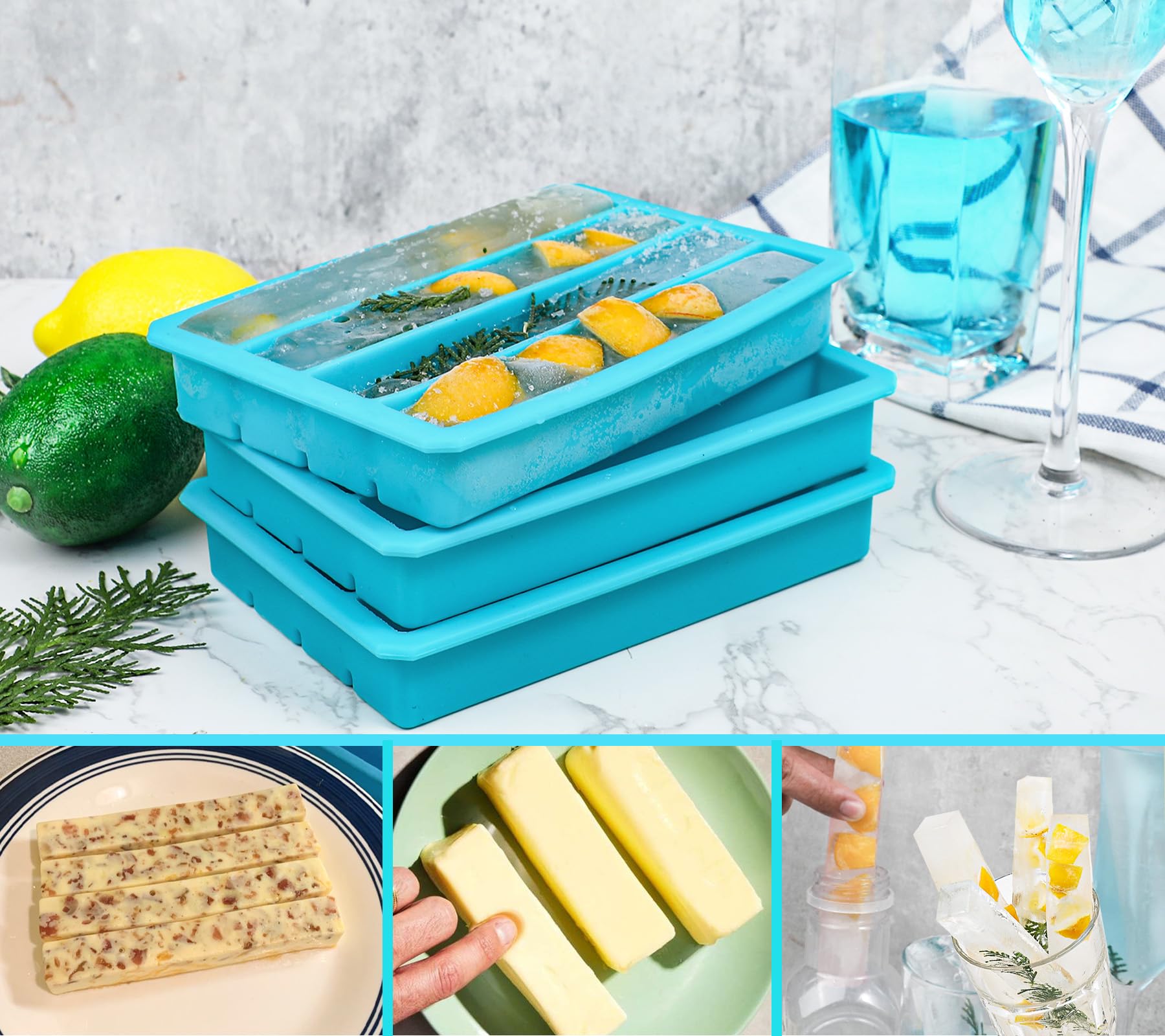 Webake tray fits bottles with a diameter over one inch for easy chilling.