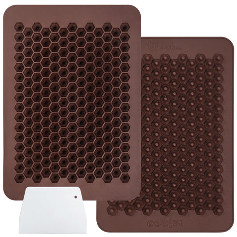 Webake two-pack chocolate mold for large dessert projects.