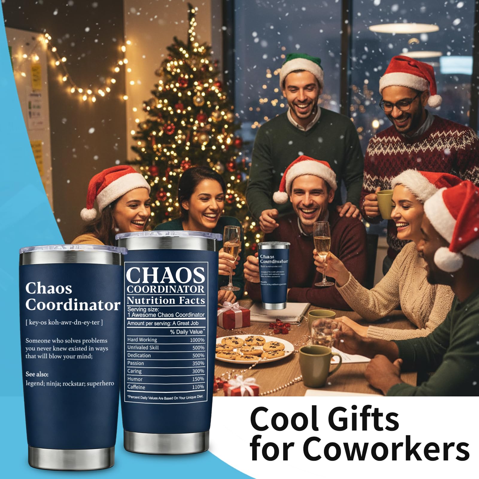 wecacyd chaos coordinator tumbler lids shows two BPA-free options for spill control