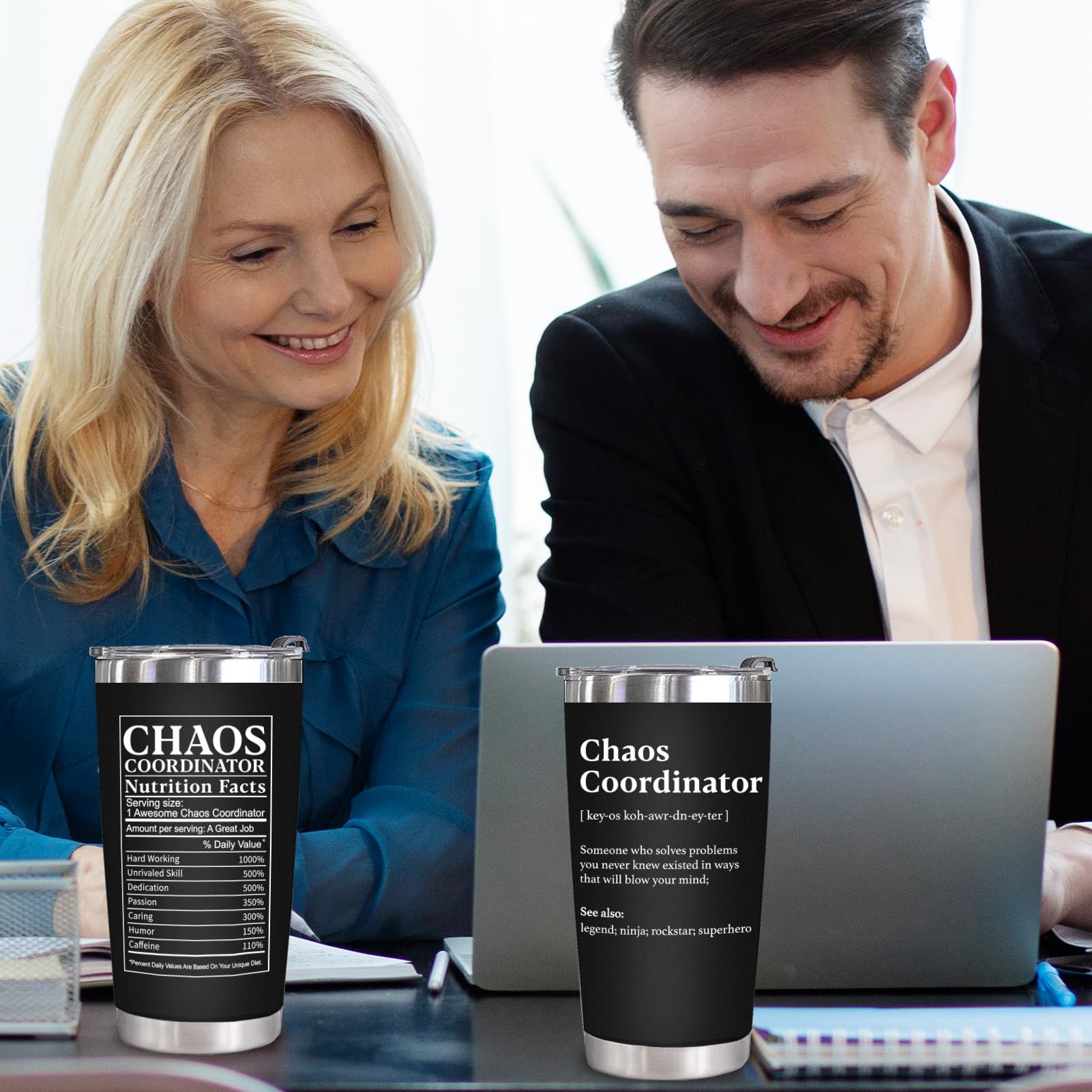 WECACYD Chaos Coordinator Tumbler suits retirement celebrations