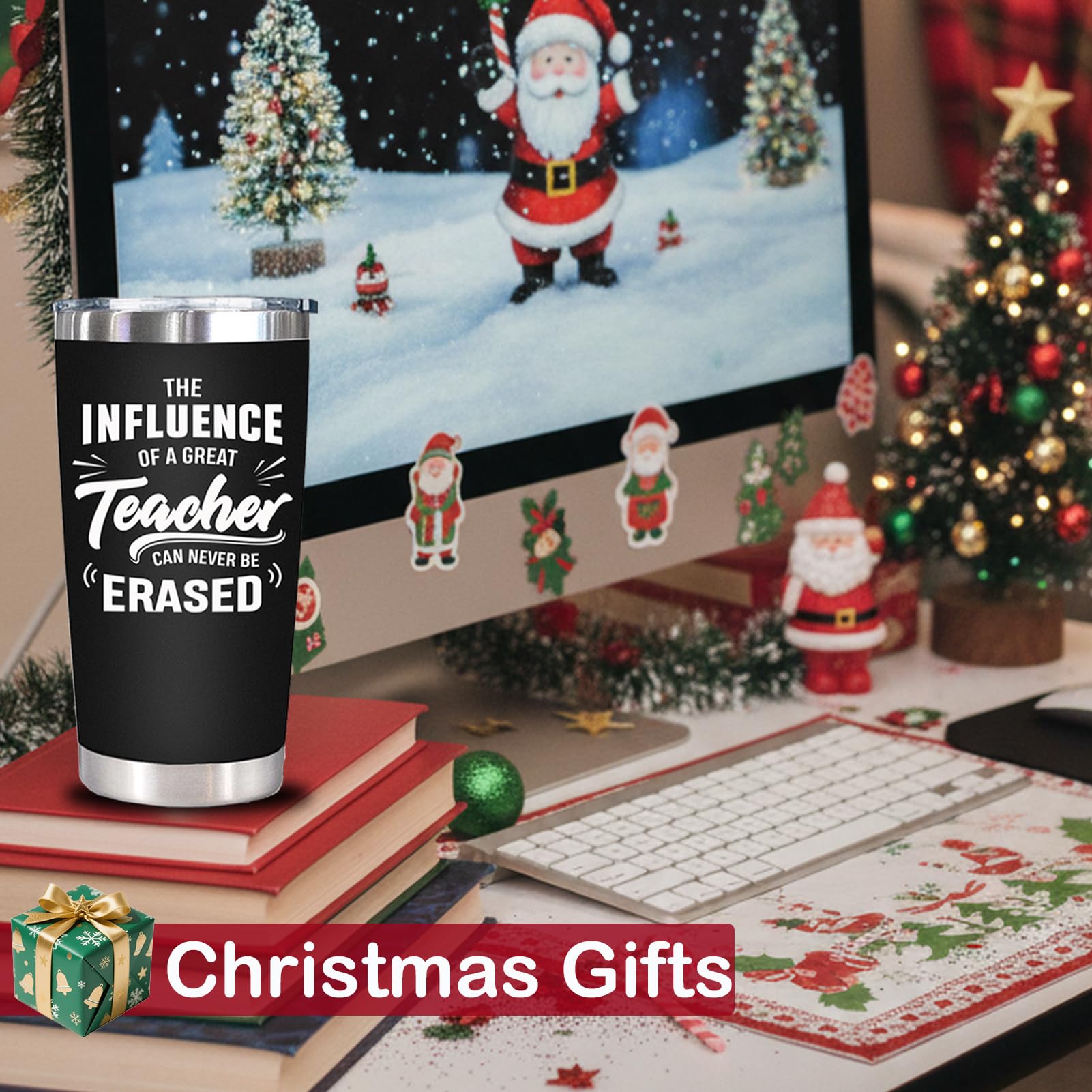 WECACYD back-to-school gift idea tumbler for teachers.