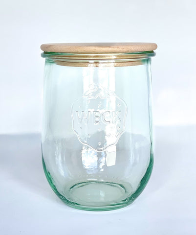 WECK 745 Tulip jar microwave-safe glass for quick reheating