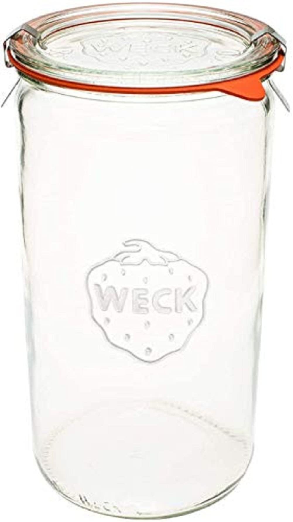 WECK 974 1.5L wide-mouth jar for easy filling and storage.