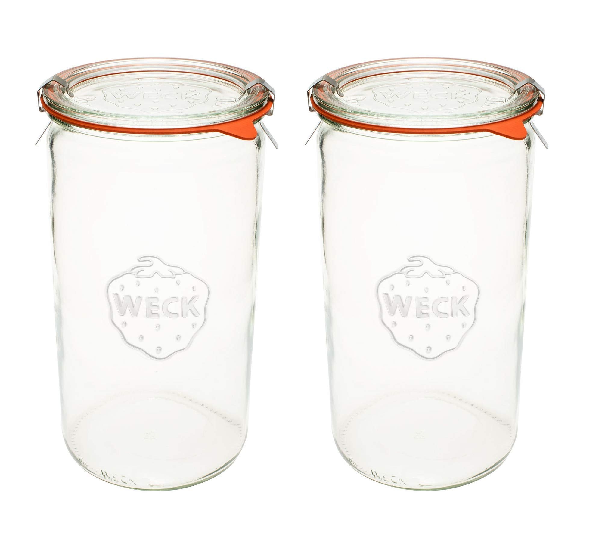 WECK 1.5L tall jar with airtight seal for fresh pantry storage