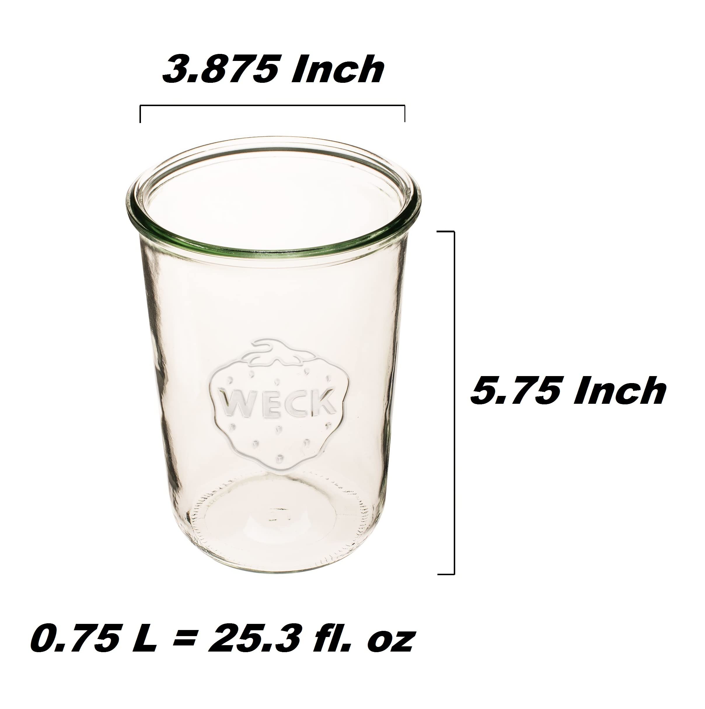 WECK mold jar airtight-seal preserves freshness for jams and pickles