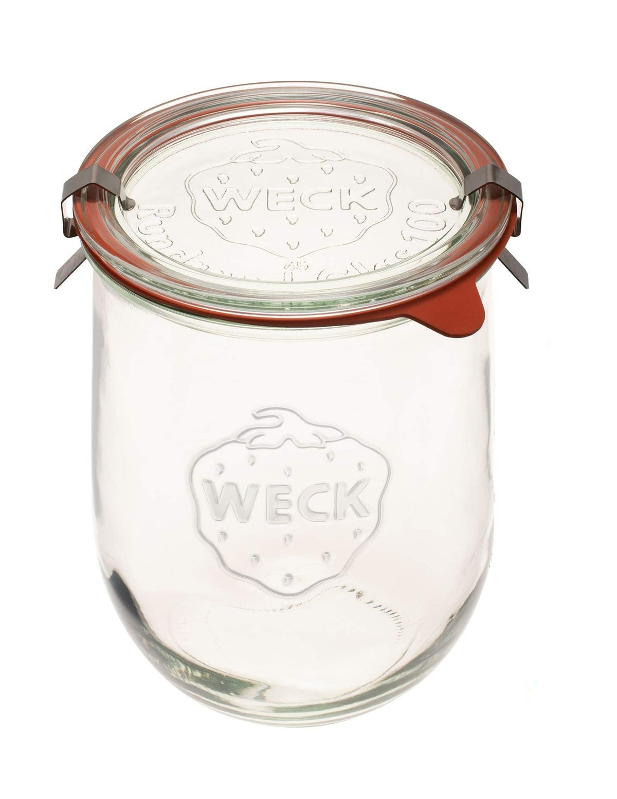 WECK Tulip Jar wide mouth 1 liter for sourdough starter storage