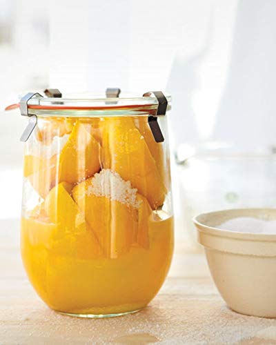 WECK Tulip jar wide-mouth design for simple filling and cleaning