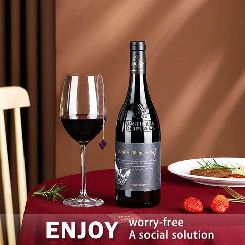 WEESIGEI no-chemical-additives lets wine purify without additives.