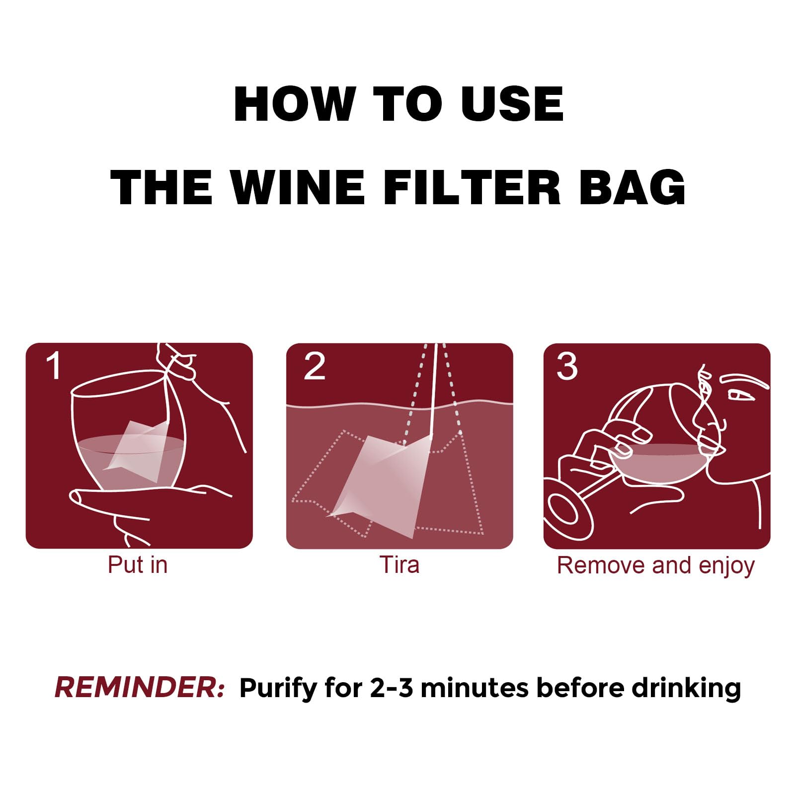 WEESIGEI portable-pack filters anywhere for on-the-go wine protection.