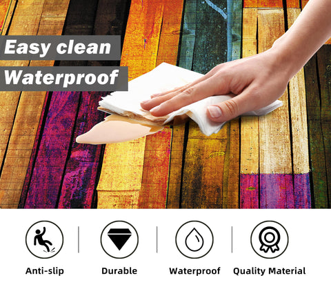 Weesire non-slip design helps keep mats in place