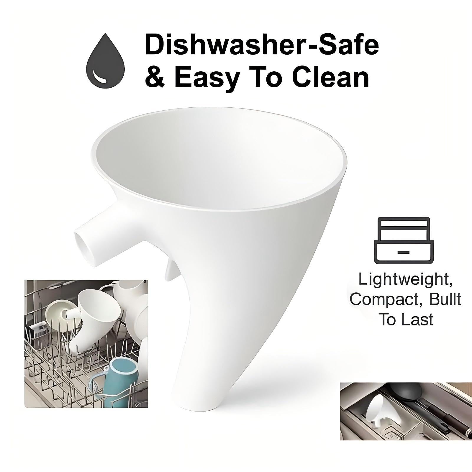 WEIAIDE dishwasher-safe material for quick cleanup after cooking.