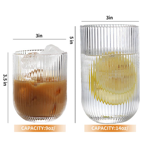 WeirdUncle beer and water glasses offer stable balance on any table.