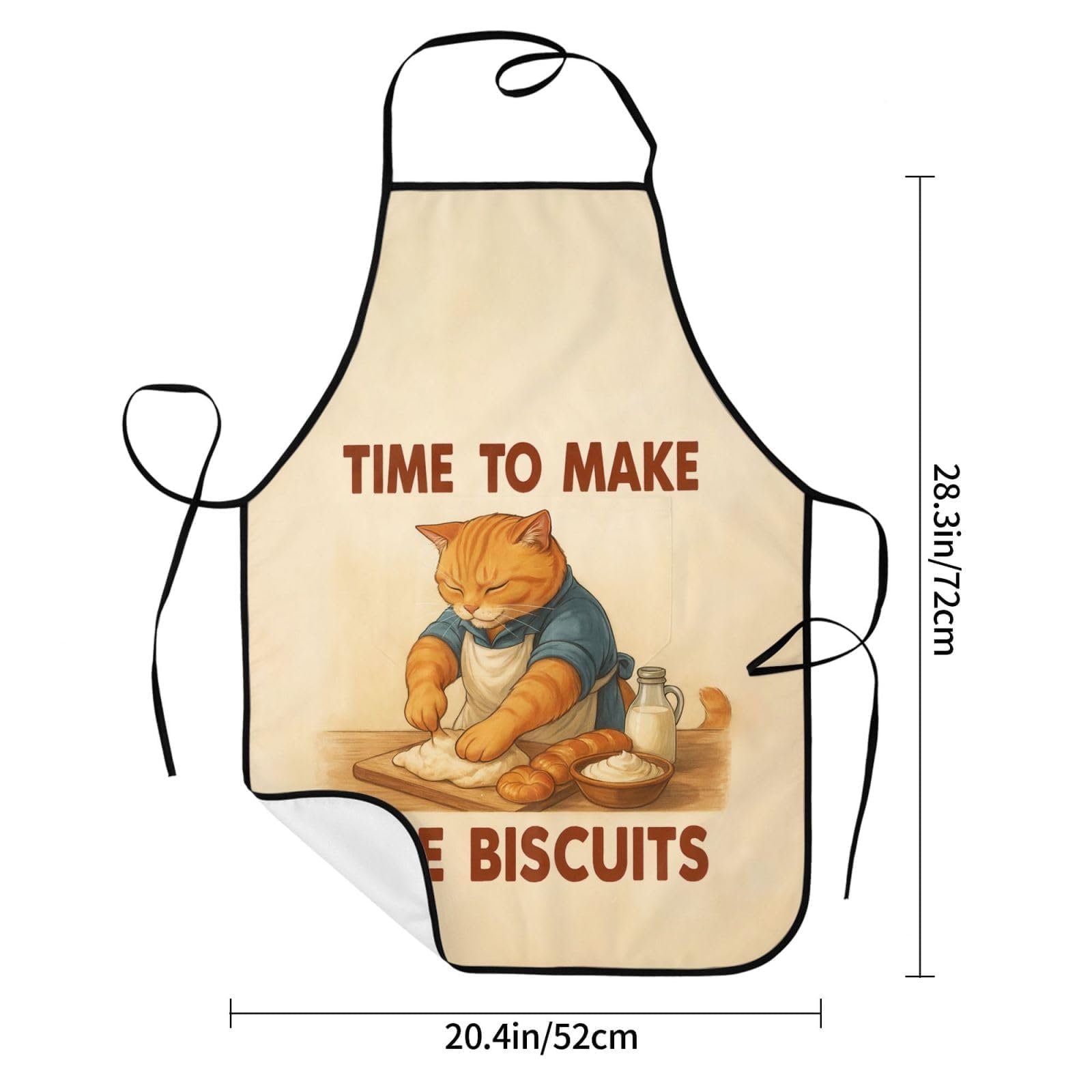 Weiscode durable waterproof apron withstands daily kitchen messes.