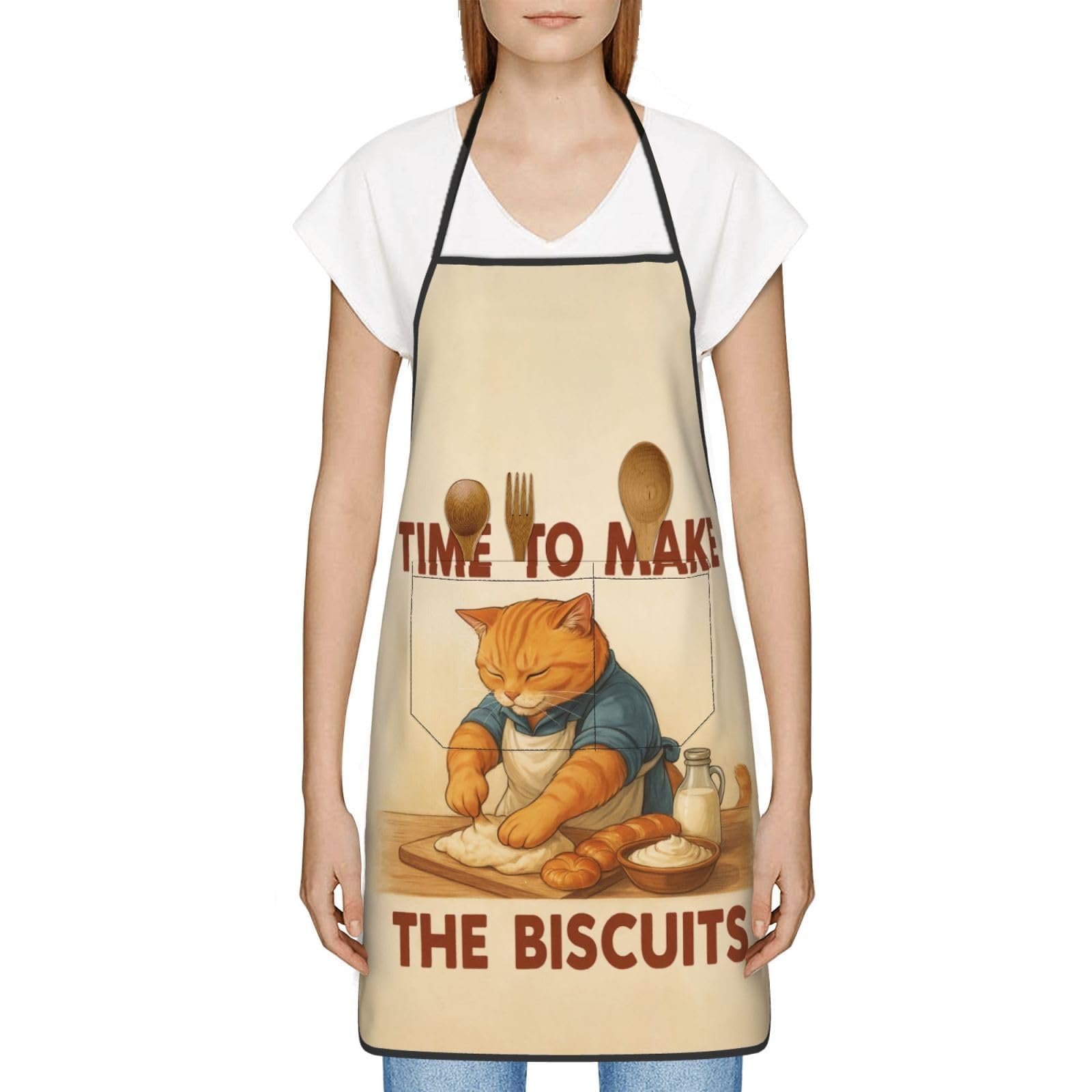 Weiscode Time To Make The Biscuits design adds whimsy to baking sessions.