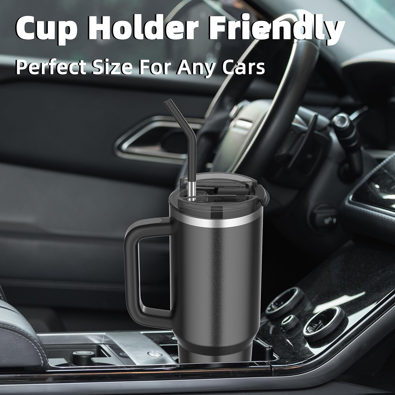 Gift-ready Weisidi tumbler in sleek black finish for any occasion.