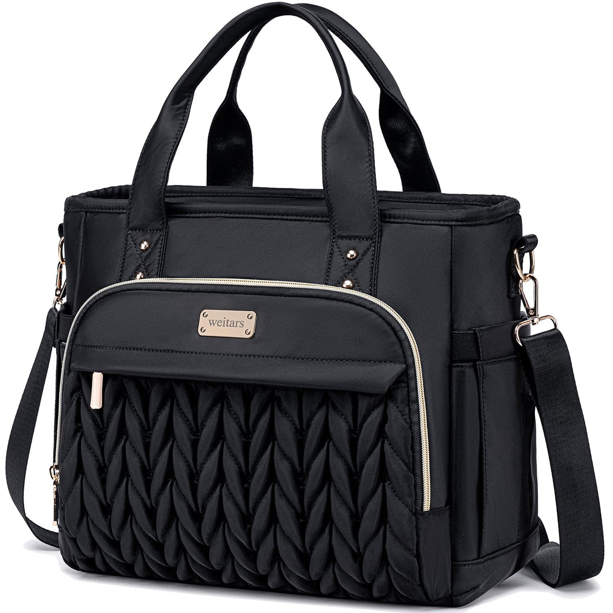 Weitars insulated lunch bag main compartment keeps meals fresh for hours.