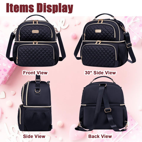 Weitars adjustable strap and handle offer versatile carrying options