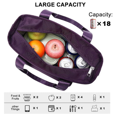 Weitars main compartment provides ample space for meals and snacks