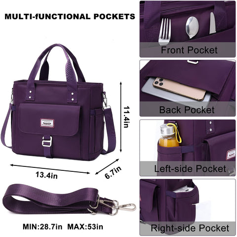 Weitars bag has side pockets for bottles or umbrellas and quick access items