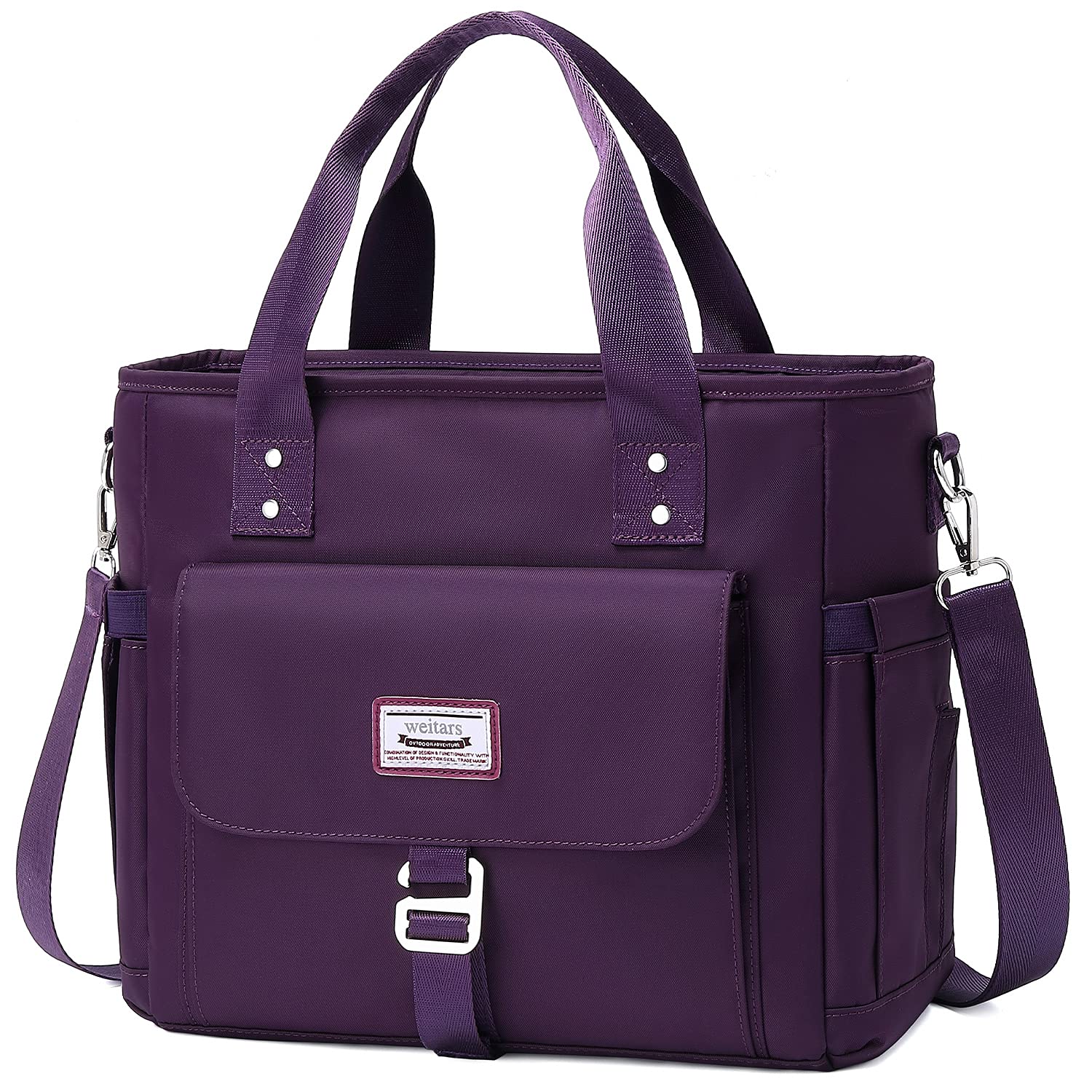 Weitars lunch bag with wide opening for easy access and full-day organization