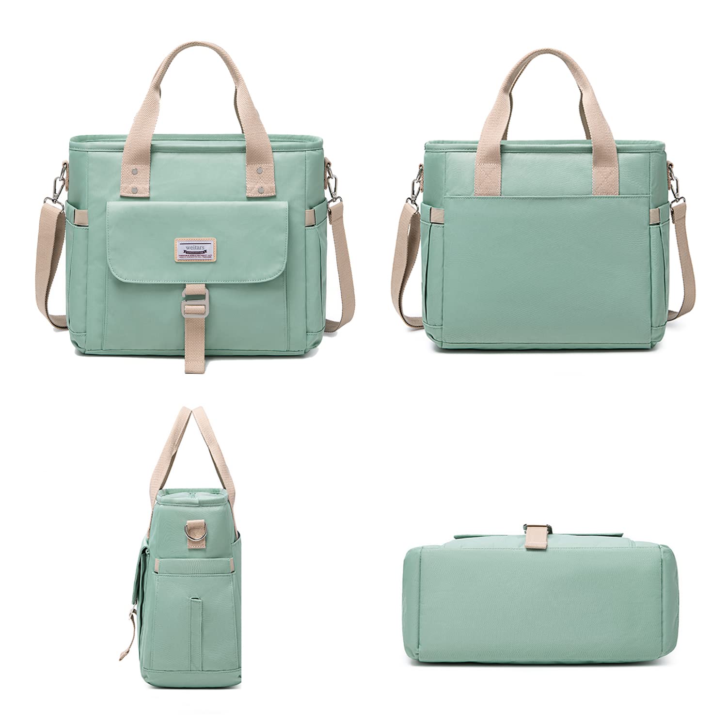 Weitars lunch bag wide-open design for easy packing and quick access.